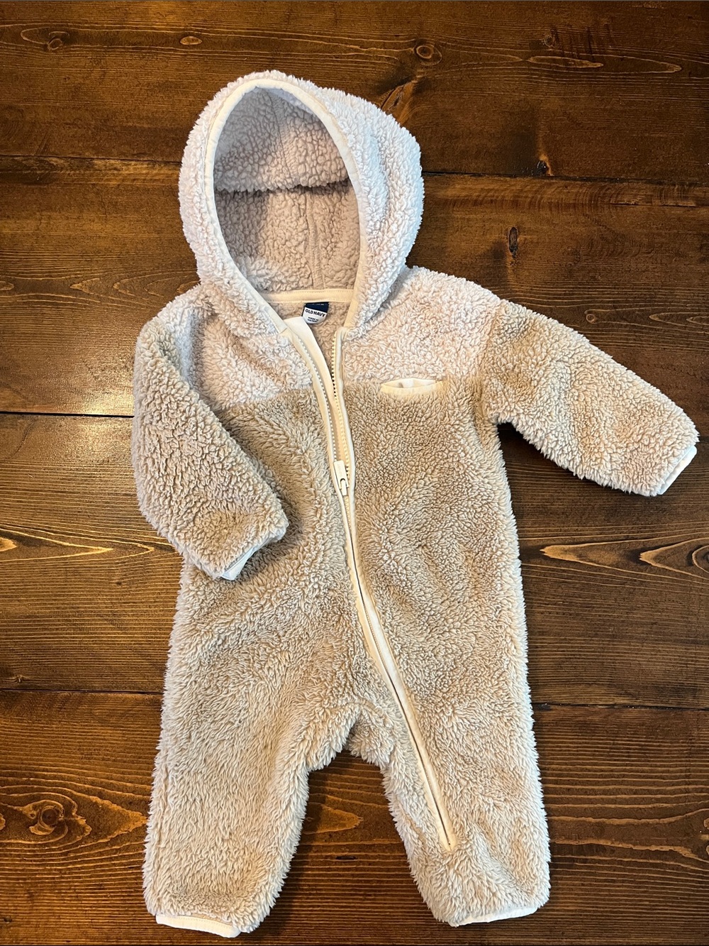 Old navy Sherpa bunting suit